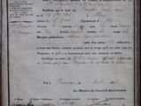 an old document with a picture of a man and a woman