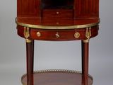 a fine george iv mahogany and brass mounted side table