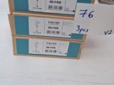 three boxes on top of each other on a table