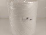 a close up of a roll of bubble wrap sitting on a counter