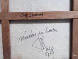 a picture of a picture with writing on it