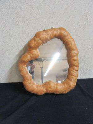 443.6 - MIROIR ENCADREMENT BOIS - Hauteur 50 cm 12 - 16 EURO