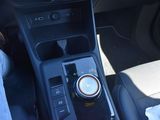 a close up of the center console of a car