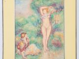 an image of a painting of a naked woman and a child