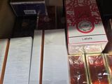 a lot of boxes that are sitting on a table