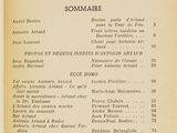 an open book with a list of items on it
