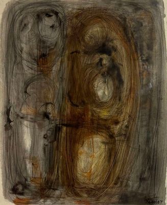 Pierre MALLET (1919-1995), École Basque Composition