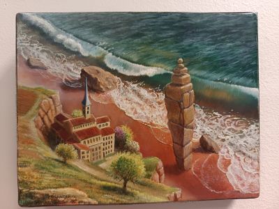 François JOLY (1961) "Dernier étage", huile sur toile signée…