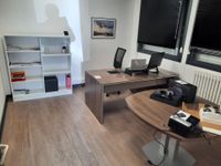 1 bureau métal et mélaminé bois avec caisson assorti (photo 4)