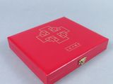 an image of a red box that has a cross on it