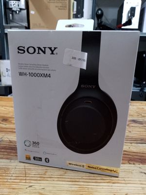 Contenu de la boîte du casque sans fil Sony WH-1000XM4