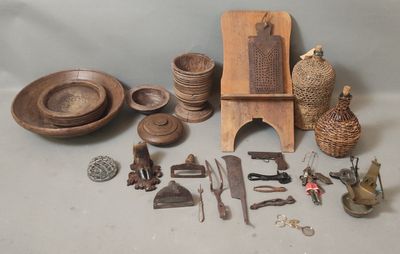a lot of different items that are sitting on the table
