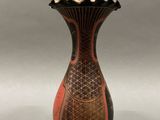 a vase that is sitting on a table