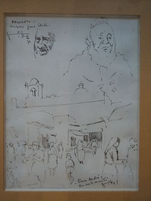 a picture of a drawing on a piece of paper