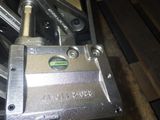 a close up of a machine that is sitting on a table