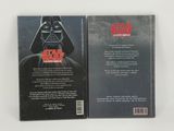 the back cover of a star wars book with a darth vader mask