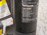 a close up of a bike with a handlebar attached to it