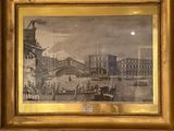a picture of a painting hanging on the wall