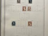 an old poster of a family tree with stamps on it