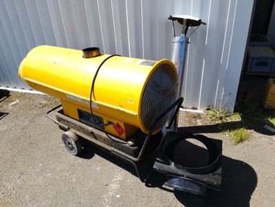 Chauffage fioul à air pulsé à combustion indirecte avec cuve…