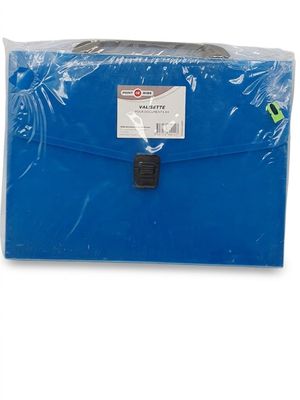 POINT DE MIRE - Valisette pour documents A4 - Plastique bleu…