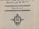 an old book with a black and white title on it