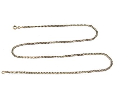 a close up of a chain on a white background