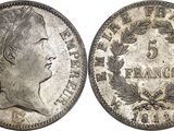 une pièce de monnaie en argent portant un visage de femme