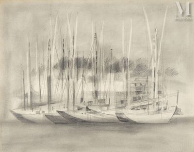 de nombreux bateaux qui restent dans l'eau