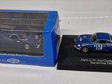 the box is clear and has a blue car in it