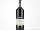 a close up of a bottle of wine on a table