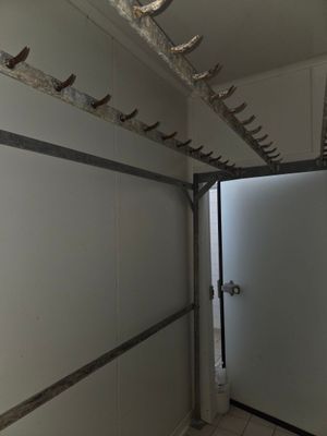 an image of a room with a door and a wall