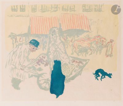 Pierre Bonnard (1867-1947) Le Marchand des quatre saisons.