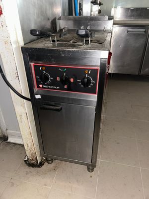an image of a commercial fryer in a kitchen