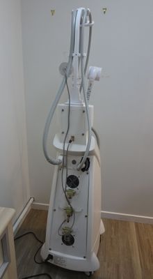a machine that is sitting in the corner of a room