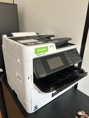 A l'étage, imprimante AQUAPRINT ECO C234 (EPSON WF-C579R - N…