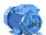 une image représentant un moteur électrique bleu sur fond blanc