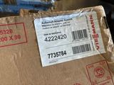 a box with a label on it sitting on a table