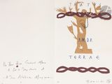 une image représentant un dessin d'un arbre sur lequel se trouve un oiseau