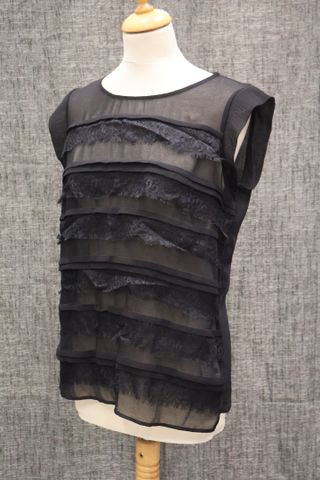 CHATTAWAK : top en synthétique taille 42