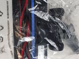 a plastic bag that has some kind of electronic device inside of it