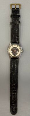 an image of a wrist watch on a white surface