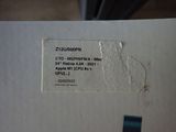 a label on the back of a box that has a sticker on it