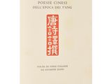 the cover of a book with chinese writing on it