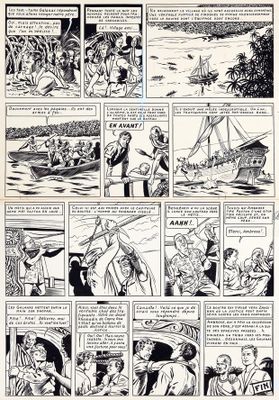une page tirée de l'histoire des pirates des Caraïbes