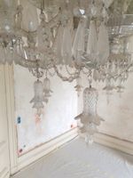 Travail Ottoman, début XXème, Important lustre en verre à 16… (photo 4)
