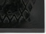 black and white photograph of a black and white picture of a black and white picture of a black and white picture of a black and white picture of a cat