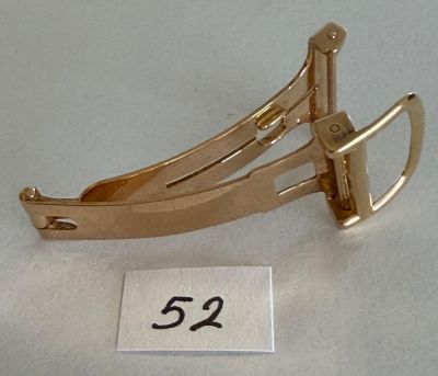 Fermoir Boucle déployante en or jaune, signée - CARTIER - 4,…