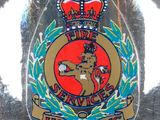a badge on the back of a silver car
