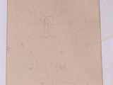 an image of a drawing of a woman sitting on a chair